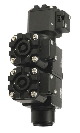 TLC Triple LED Combiner by in2int /three channel illumination, Thorlabs standards compatible